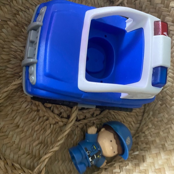 Blue Police Toy Car - Picture 5 of 7